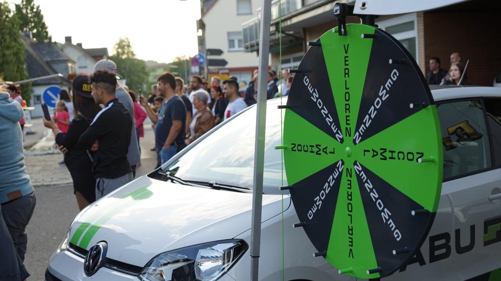 SÄBU-Stand auf der Langen Nacht der Republik in Morsbach